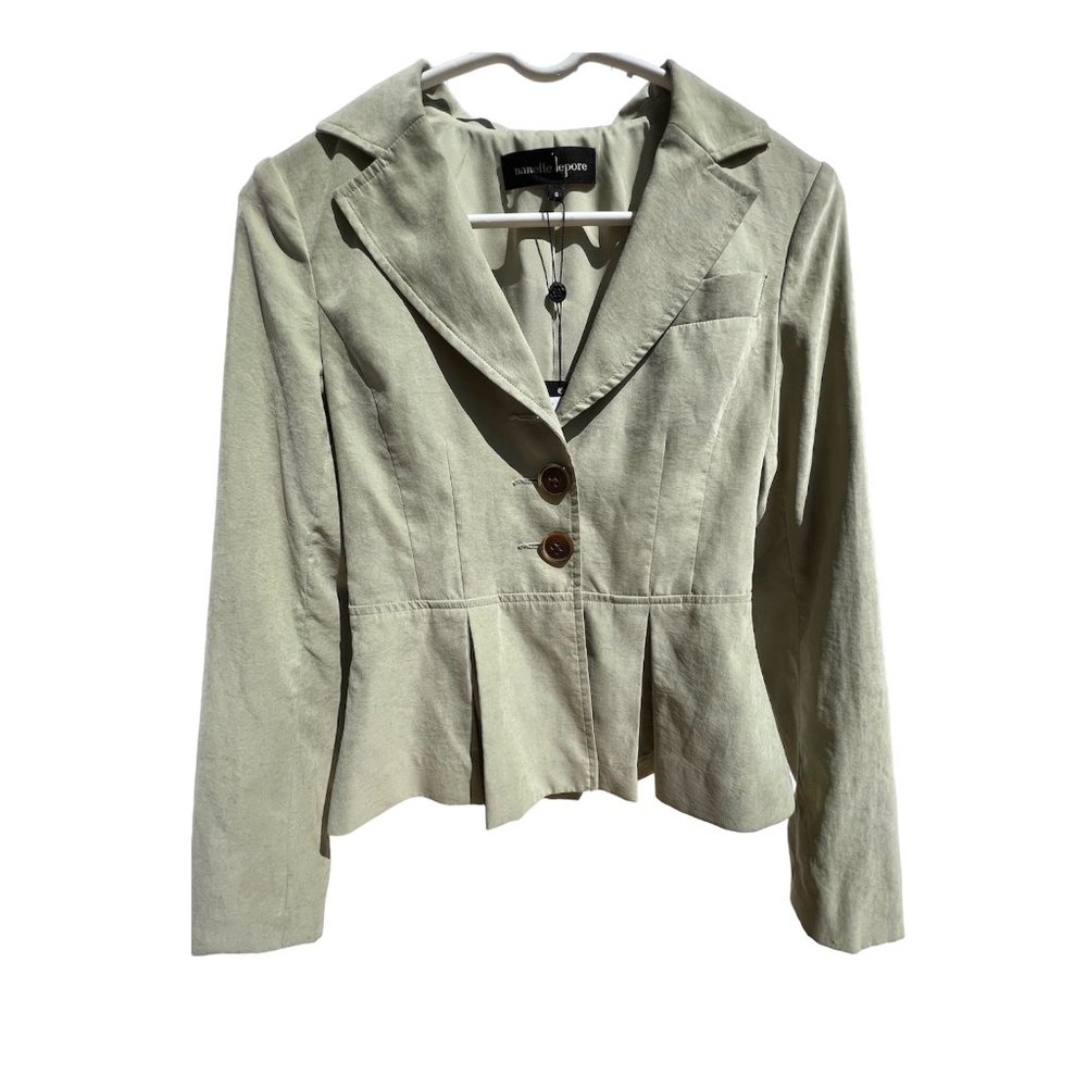 NWT Nanette Lepore Neutral Blazer , Size 0